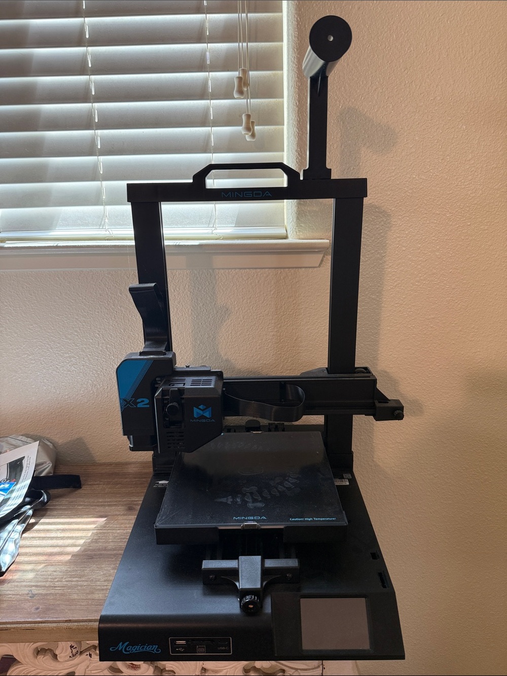 X2 Black Desktop 3D Printer - Compact FDM Printing